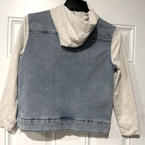 Denim hoodie Jacket